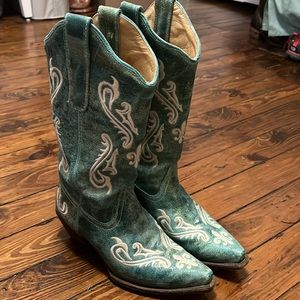 Corral Boots- Turquoise